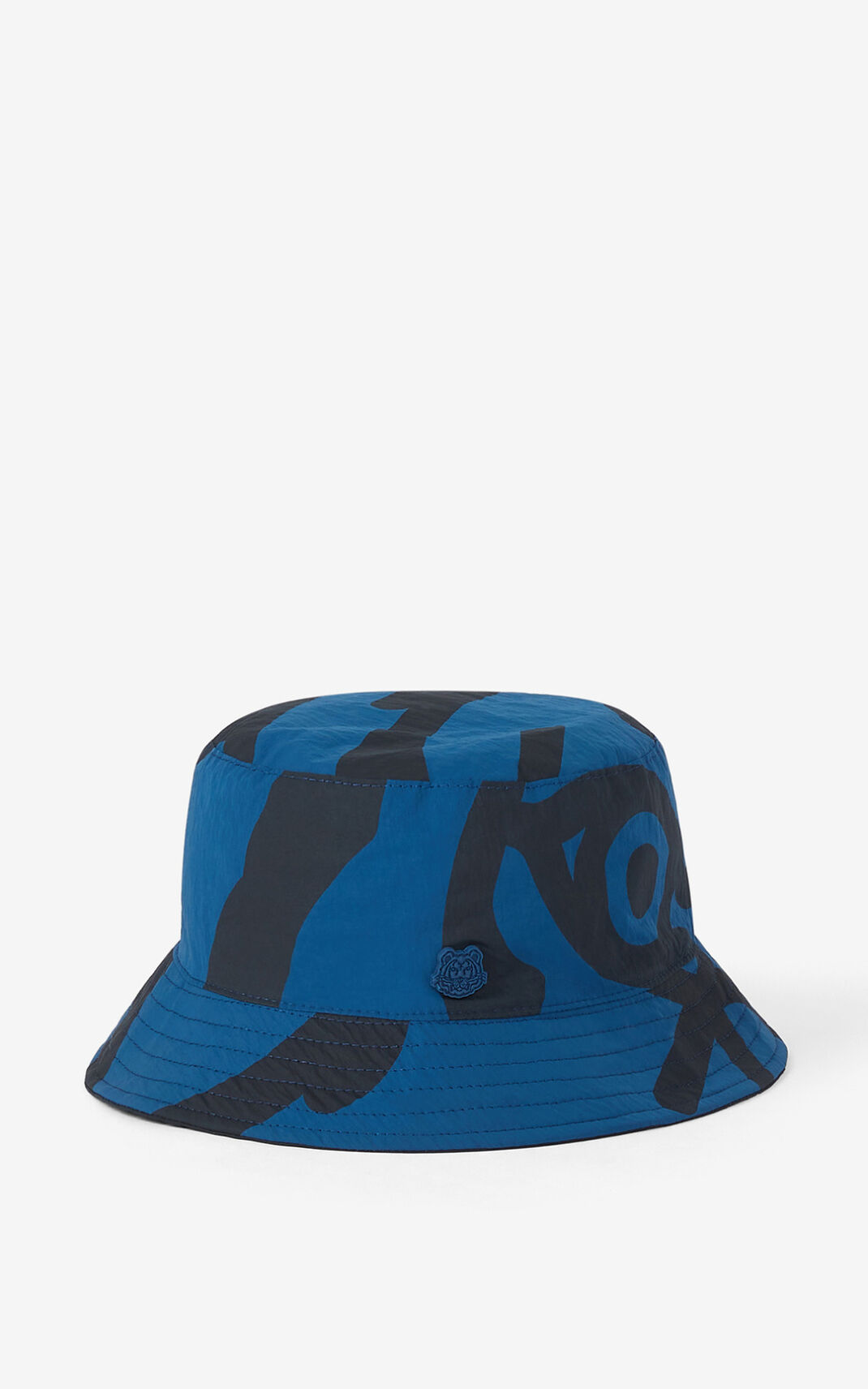 Chapeau Kenzo Femme Reversible K Tiger Bleu QHXIV-1879